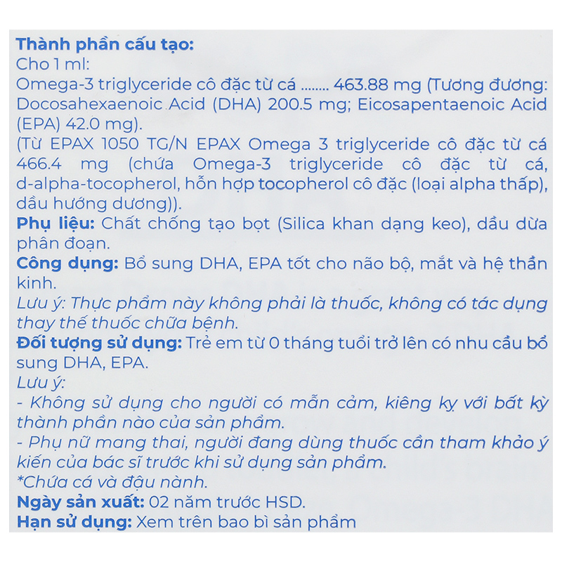Thực phẩm bảo vệ sức khỏe Nature's Way Kids Smart Drops DHA - 8